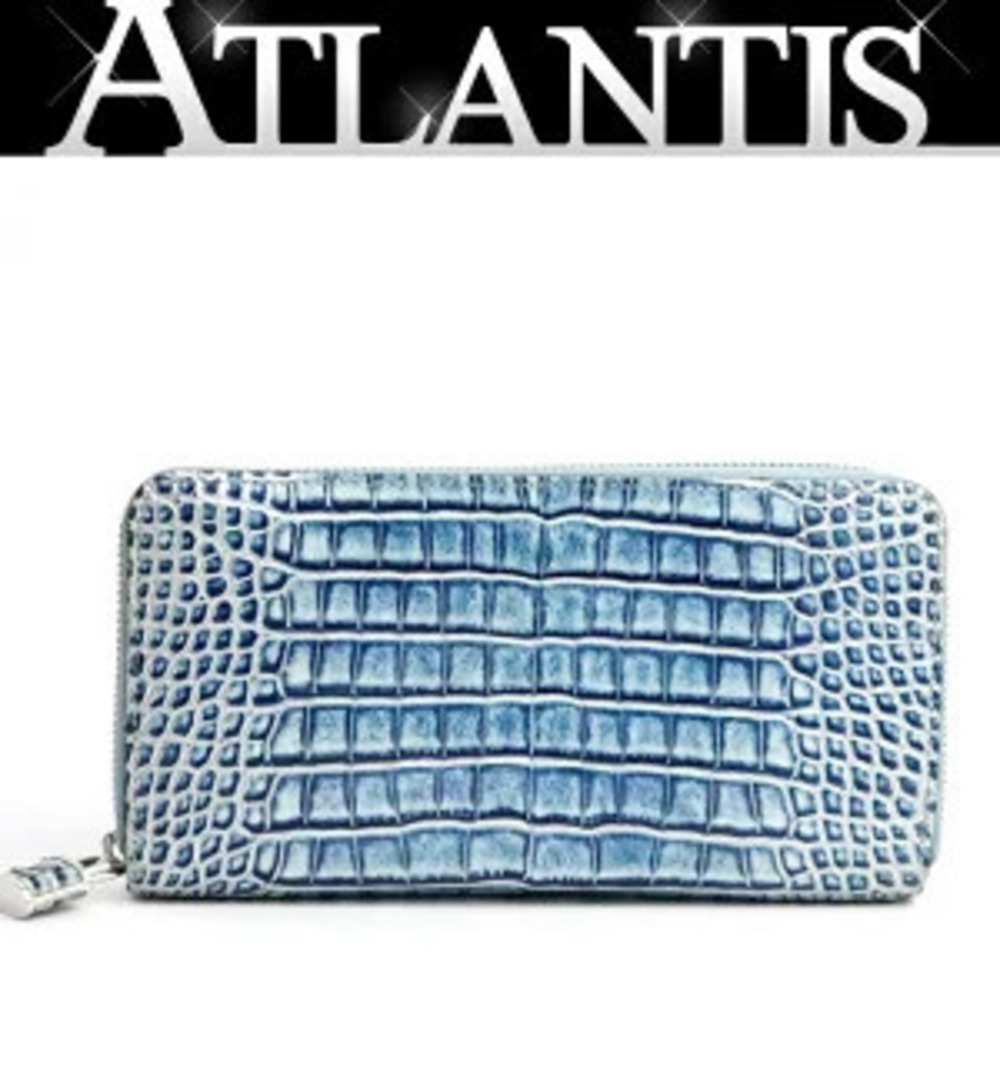 Louis Vuitton Zippy Wallet Round Zip Long Alligator